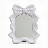 Aesthetic Bow Knot Makeup Mirror