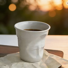 Crushed Coffee Cup