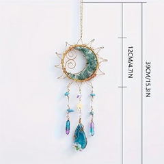 Crystal Moon Suncatcher