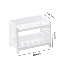 Double-Layer Desk Organizer