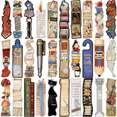 30 Vintage Theme Bookmarks