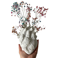 Human Heart Vase