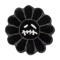 Black Sunflower Rug