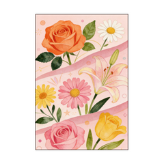 Blush Bloom Floral Poster
