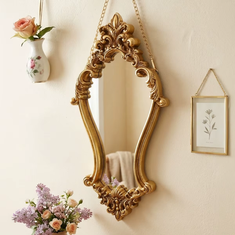 Gold Baroque Wall Mirror