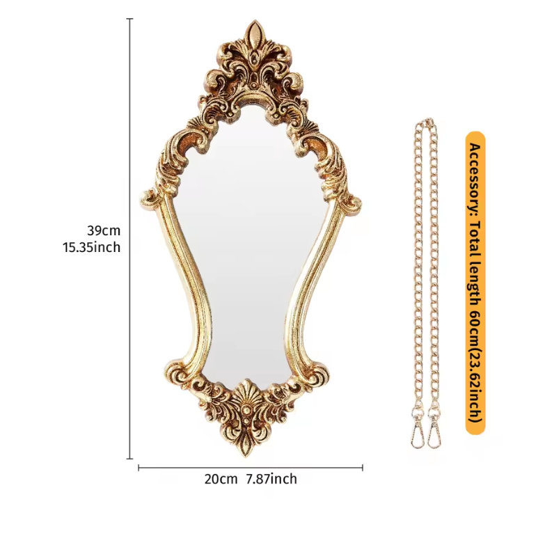 Gold Baroque Wall Mirror