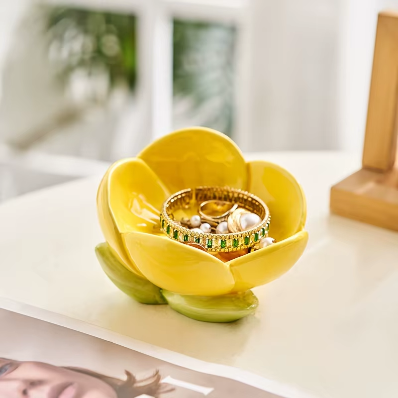 Flower Jewelry Dish
