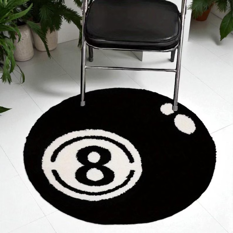 Billiard Ball Rug
