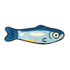 Fish Shaped Accent Rug