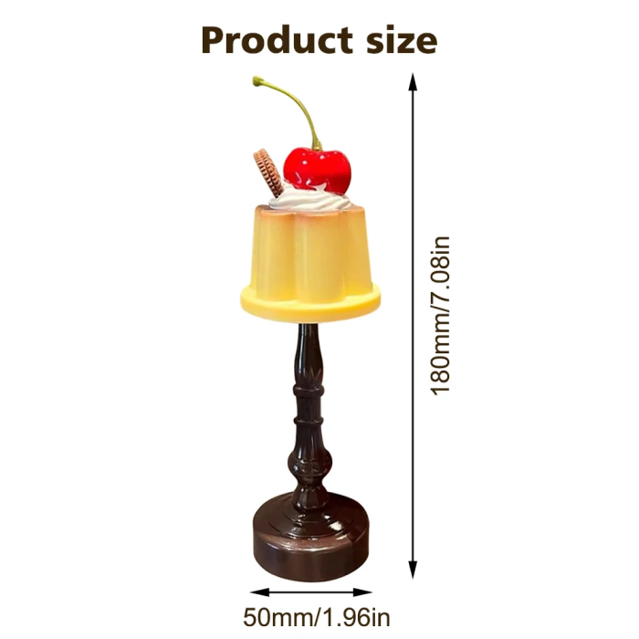 Cherry Pudding Night Lamp