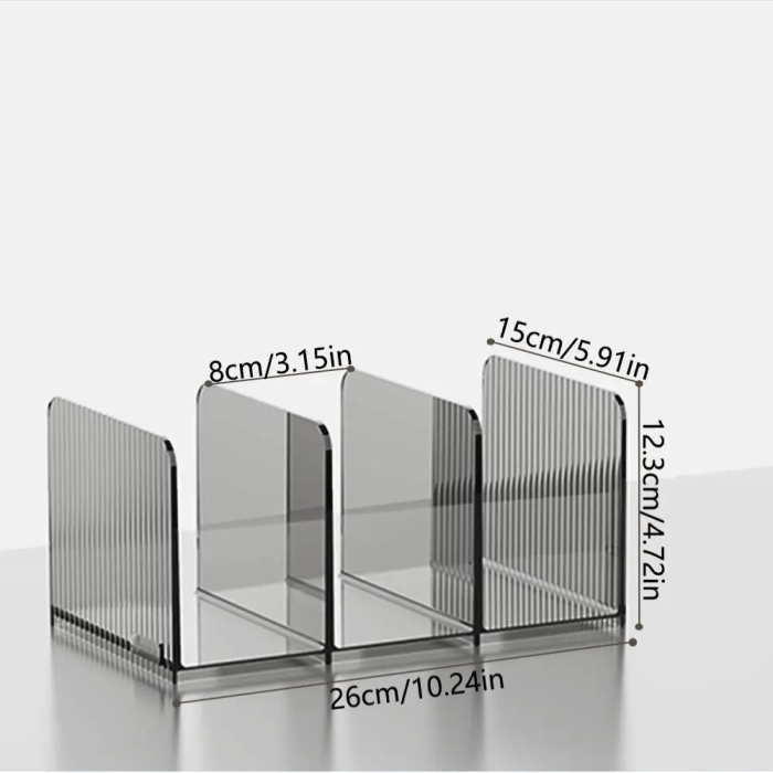 Clear Focus Bookends