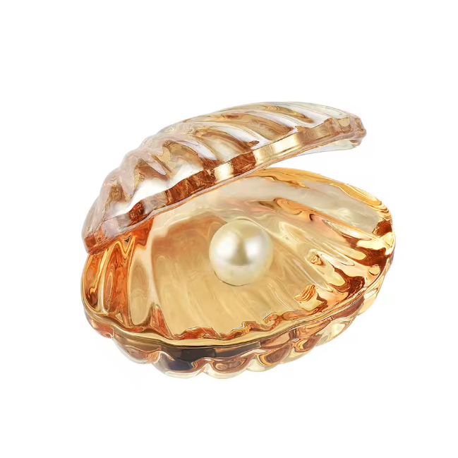 Crystal Seashell Jewelry Holder