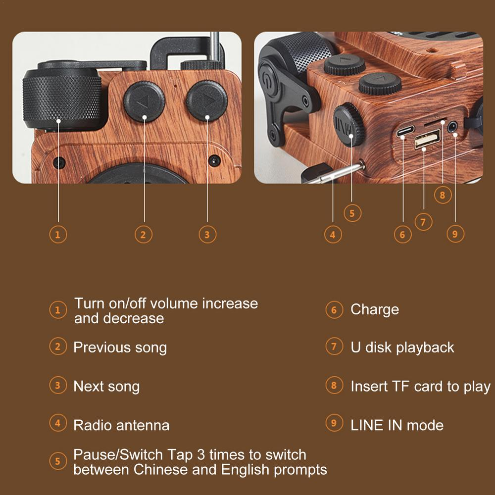 Dark Academia Bluetooths Speaker