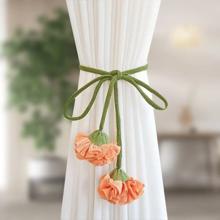 Floral Curtain Tieback (2pcs)