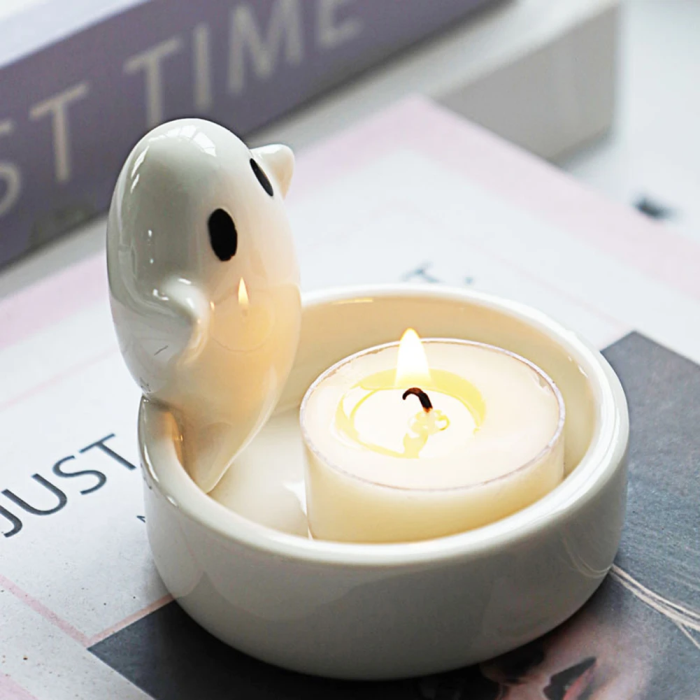 Ghost Tea Light Holder