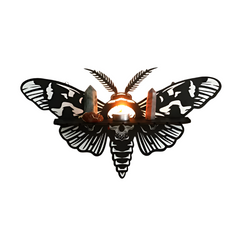 Death Moth Wall Shelf