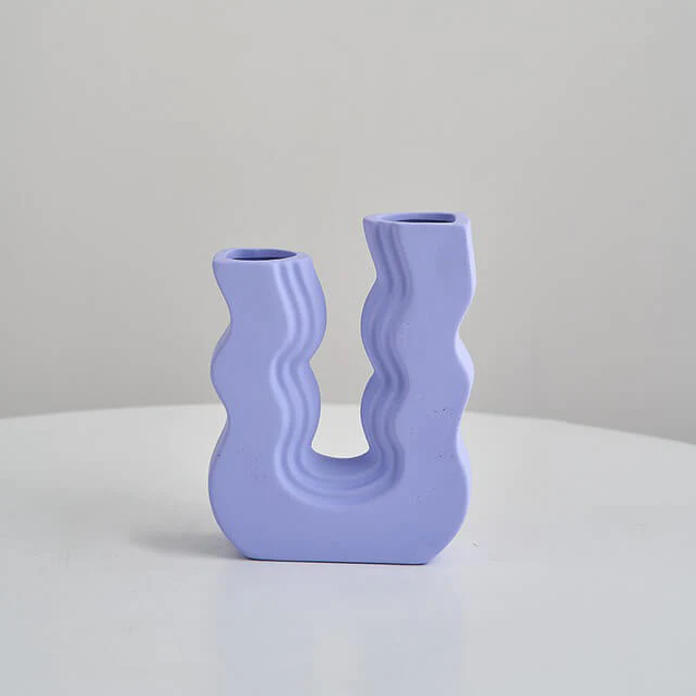 Groovy Ceramic Vase