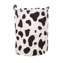 Cow Print Laundry Basket
