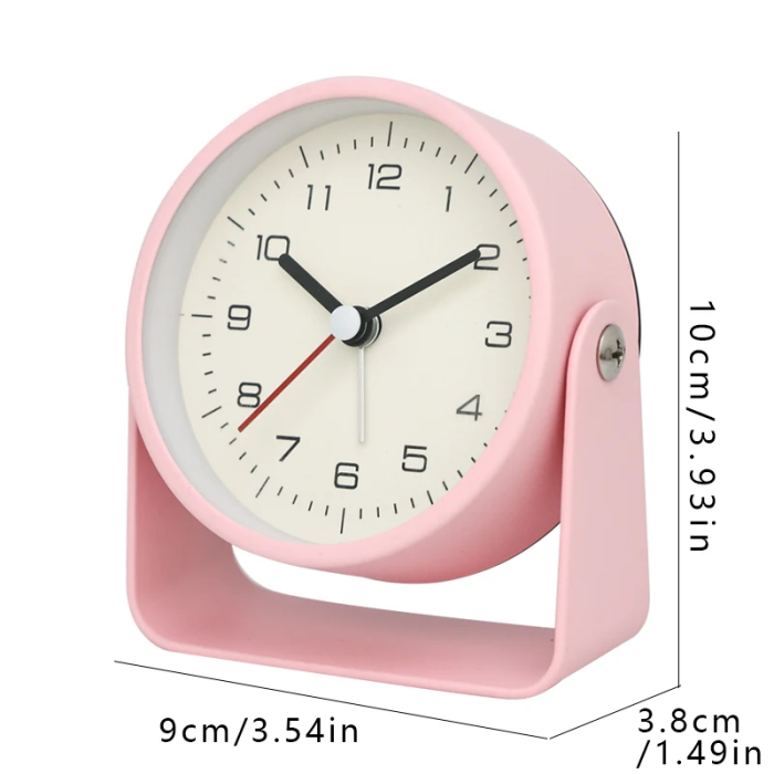 Color Pop Minimal Clock
