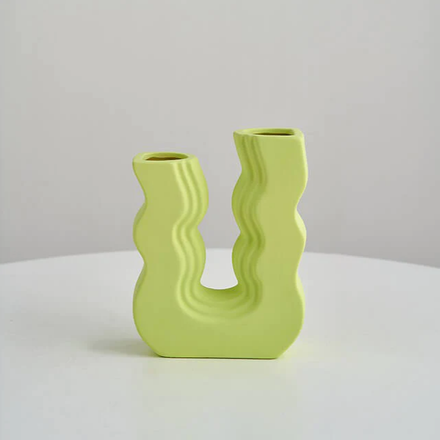 Groovy Ceramic Vase
