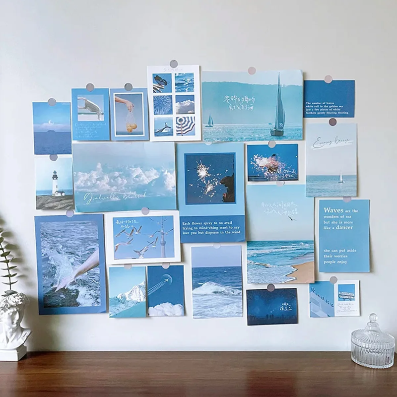Desk Wall Collage