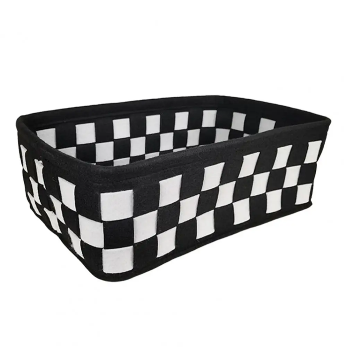 Checkered Storage Box