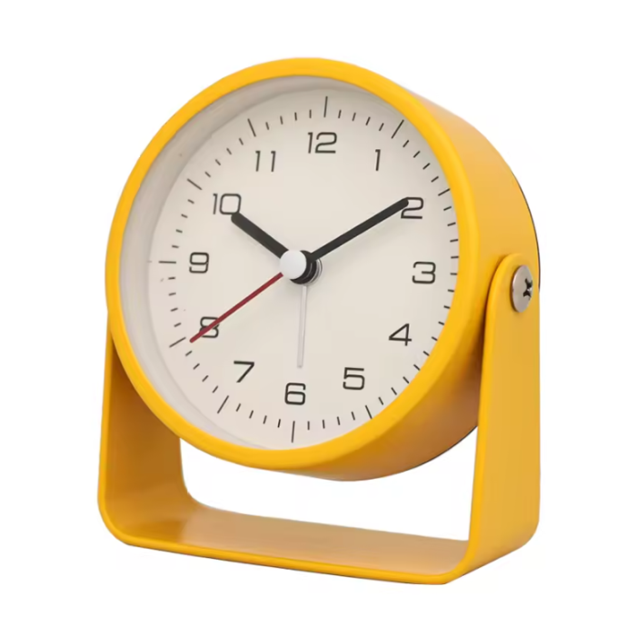 Color Pop Minimal Clock