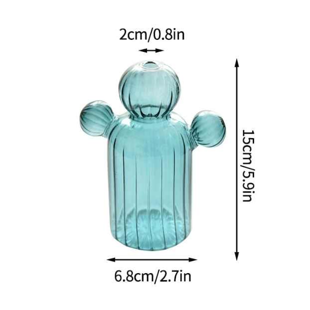 Cactus Transparent Vase