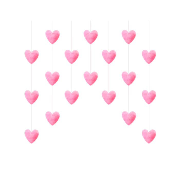 Heart Shape Door Hanging Decor