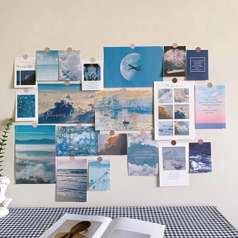 Desk Wall Collage