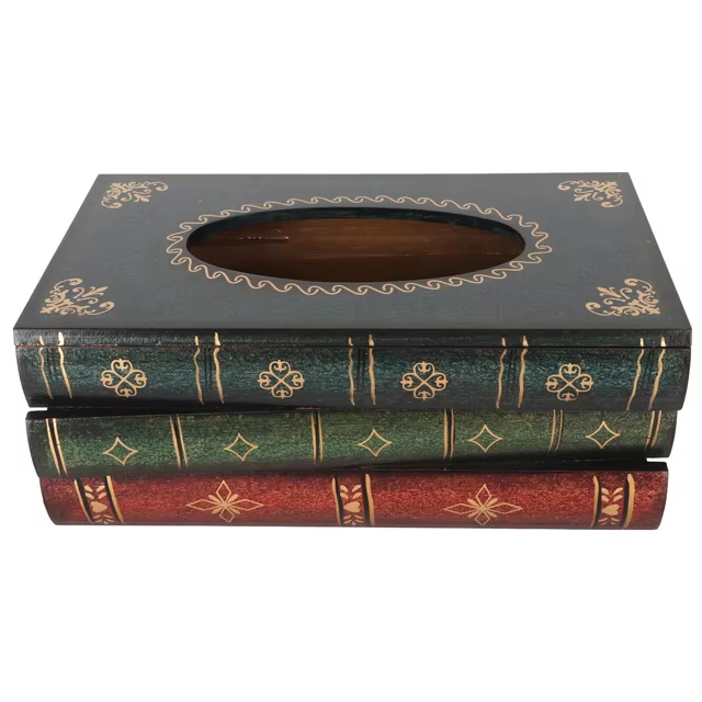 Dark Academia Tissue Box