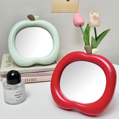 Kawaii Apple Shaped Makeup Mirror
