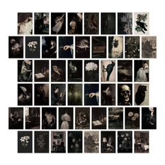 Classic Goth Wall Collage