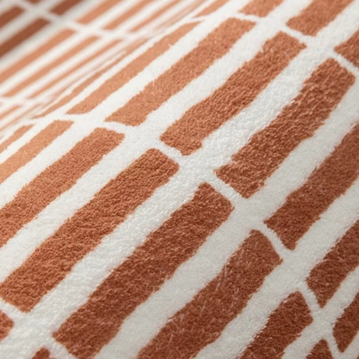 Brown Retro Rug