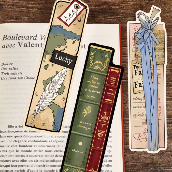 30 Vintage Theme Bookmarks