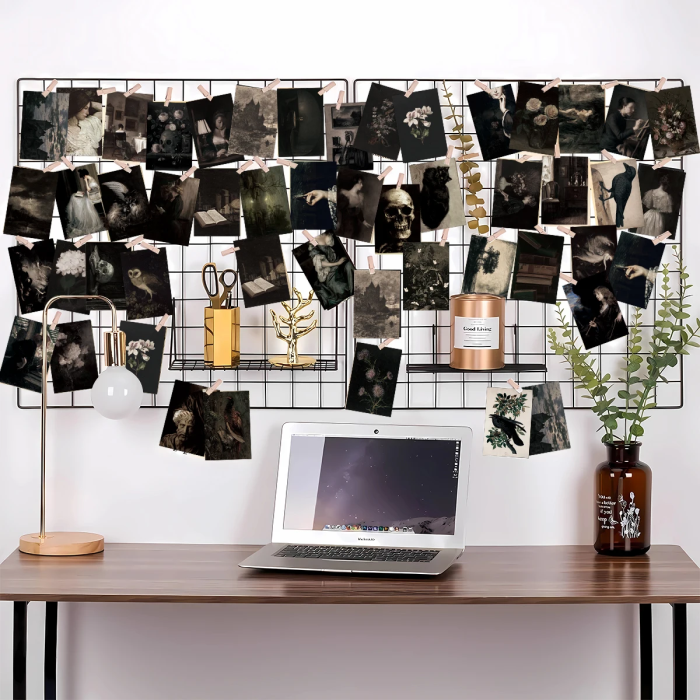 Classic Goth Wall Collage