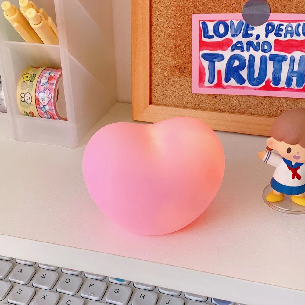 Heart Shape Bedside Lamp