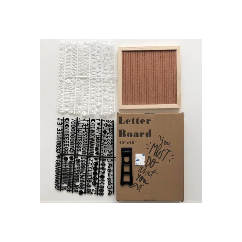 Felt Letter Message Board