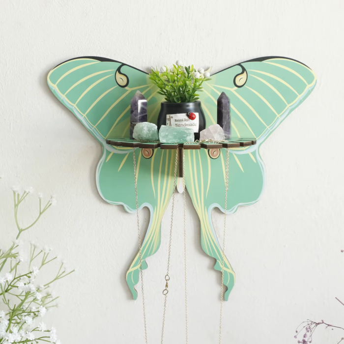Fairycore Butterfly Shelf