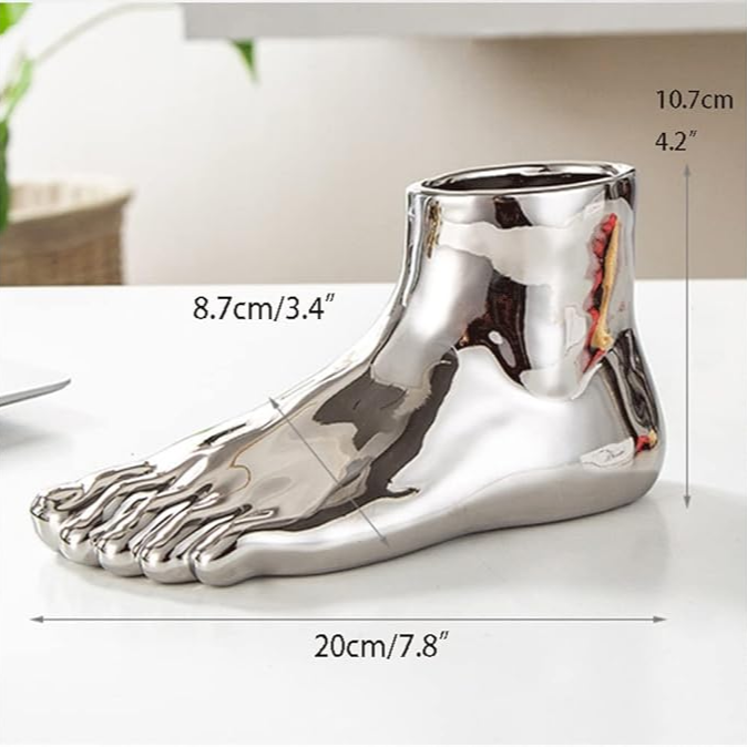 Foot Shaped Vase