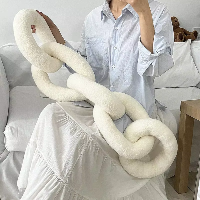 Chain Lock Pillow