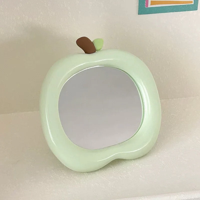 Kawaii Apple Shaped Makeup Mirror