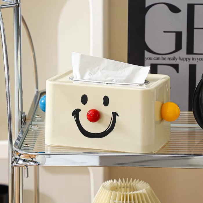 Clown Face Tissue Box