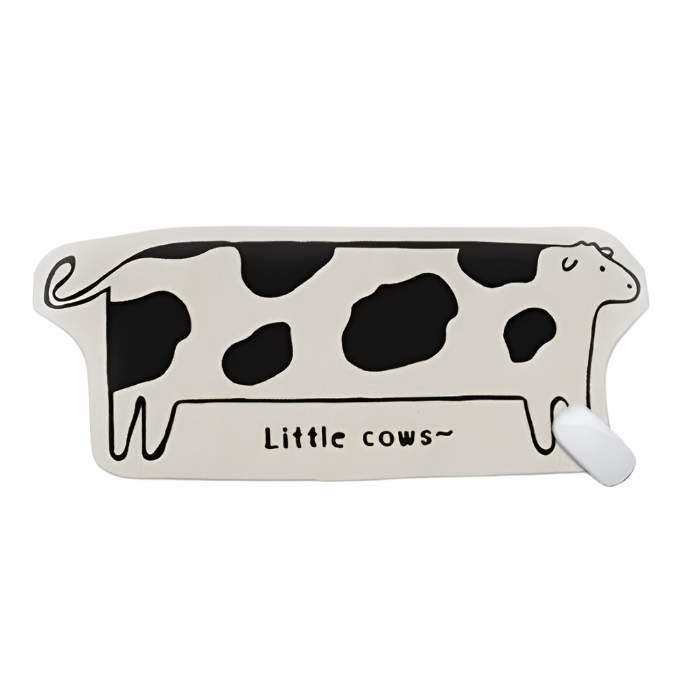 Cow Shape Desk Mat