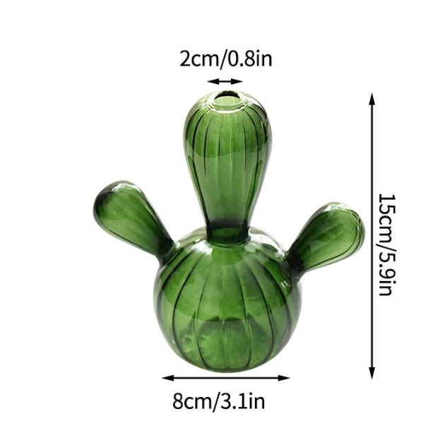 Cactus Transparent Vase