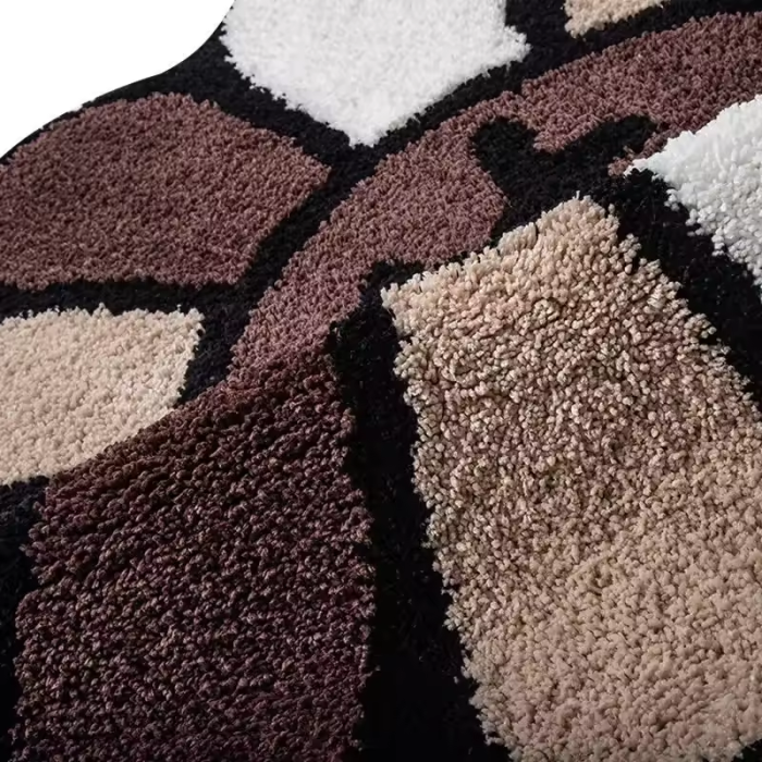 Black Sunflower Rug