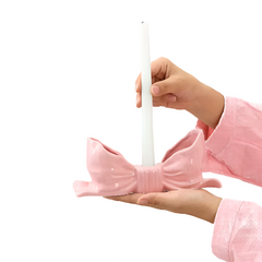 Bow Shaped Candle Holder