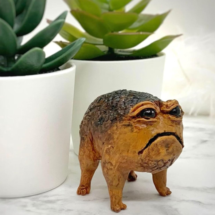 Grumpy Frog Room Decor