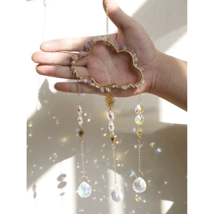 Cloud Crystal Suncatcher