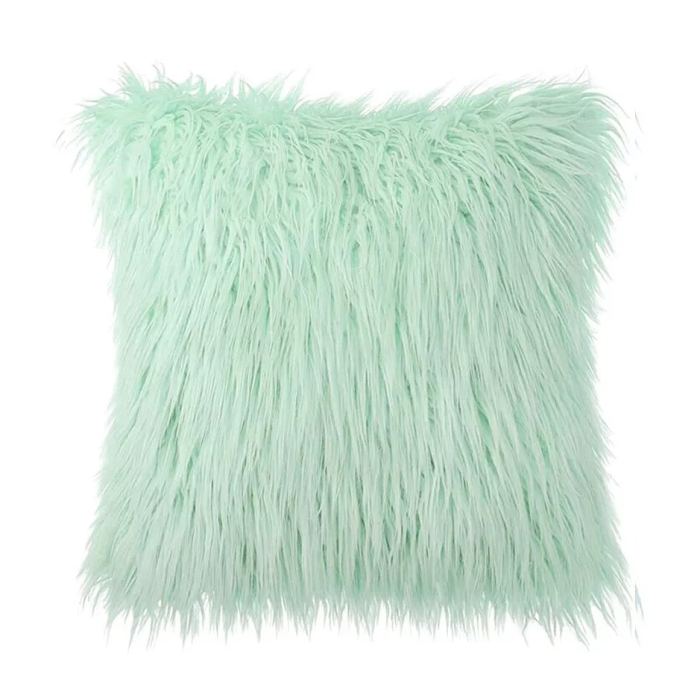 Hairy Fur Pillow Cover